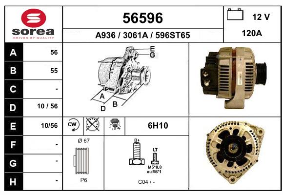 Alternateur SEEAC 3061A