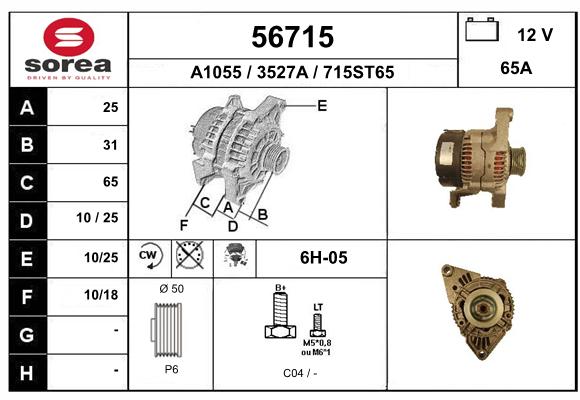 Alternateur SEEAC 3527A