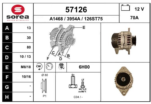 Alternateur SEEAC 3954A