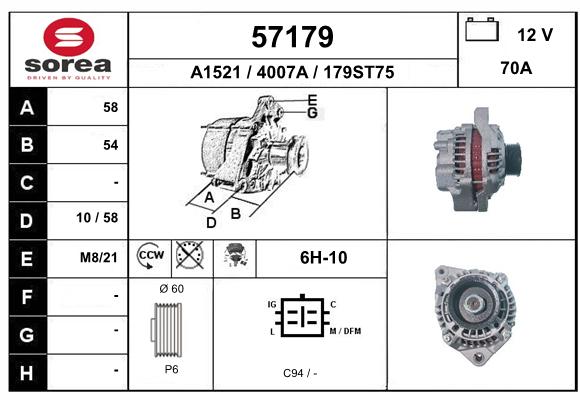 Alternateur SEEAC 4007A