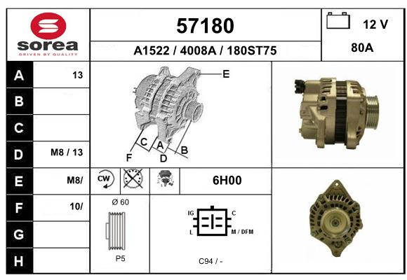 Alternateur SEEAC 4008A