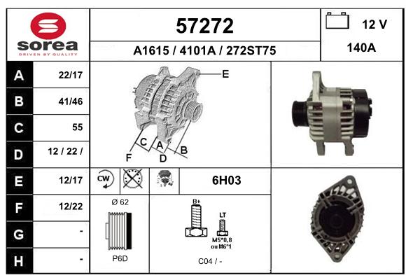 Alternateur SEEAC 4101A