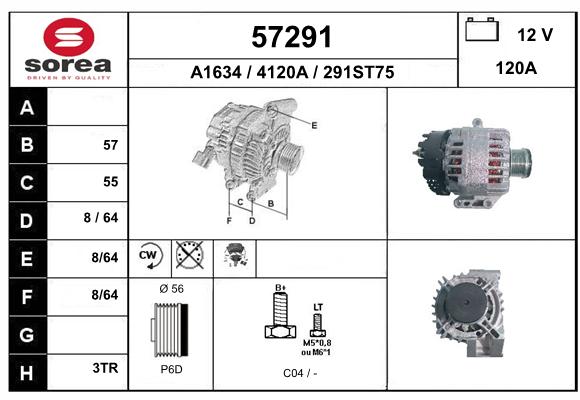 Alternateur SEEAC 4120A