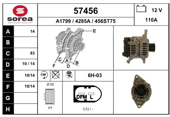 Alternateur SEEAC 4285A