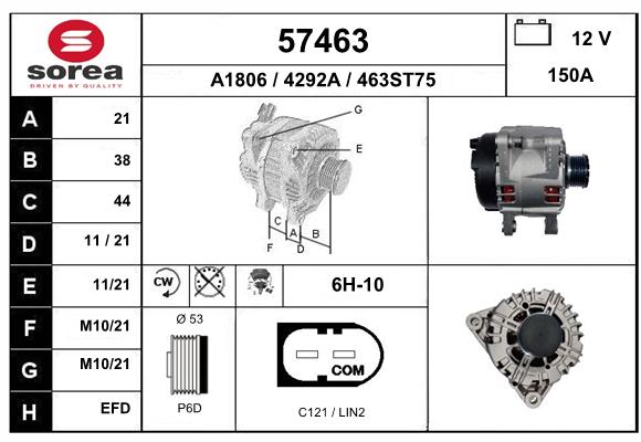 Alternateur SEEAC 4292A