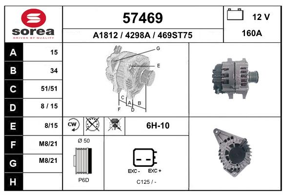 Alternateur SEEAC 4298A