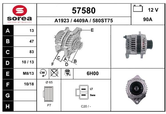 Alternateur SEEAC 4409A