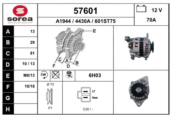 Alternateur SEEAC 4430A