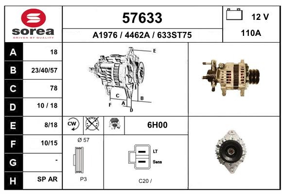 Alternateur SEEAC 4462A