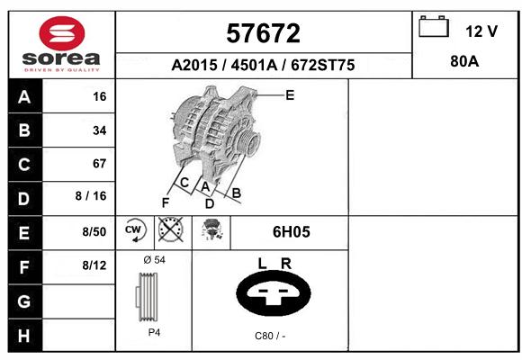 Alternateur SEEAC 4501A