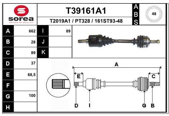 Transmission (Cardan) SEEAC PT328