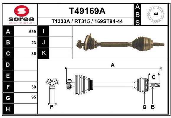 Transmission (Cardan) SEEAC RT315