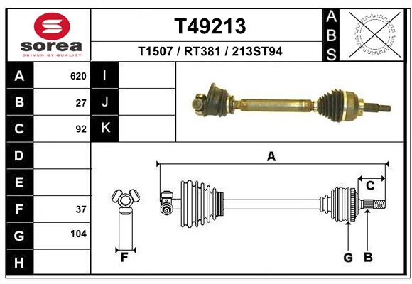 Transmission (Cardan) SEEAC RT381