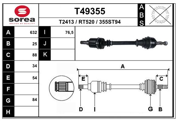 Transmission (Cardan) SEEAC RT520