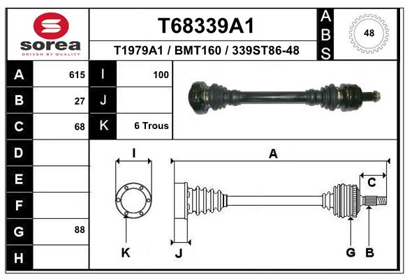 Transmission (Cardan) SEEAC BMT160