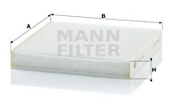 Filtre d'habitacle MANN-FILTER CU 21 003