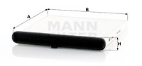 Filtre d'habitacle MANN-FILTER CU 24 009