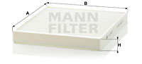 Filtre d'habitacle MANN-FILTER CU 2757