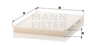 Filtre d'habitacle MANN-FILTER CU 27 004