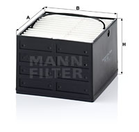 Filtre à carburant MANN-FILTER PU 88