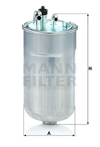 Filtre à carburant MANN-FILTER WK 8021