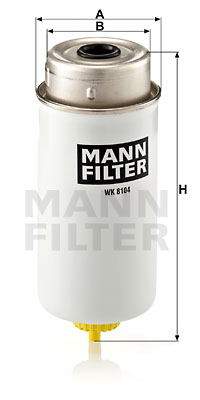 Filtre à carburant MANN-FILTER WK 8104