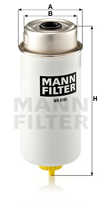 Filtre à carburant MANN-FILTER WK 8105