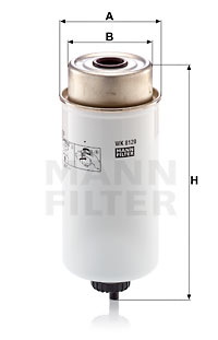 Filtre à carburant MANN-FILTER WK 8120