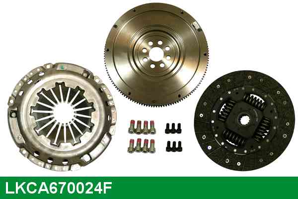 Kit embrayage et volant moteur LUCAS LKCA670024F