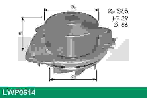 Pompe à eau LUCAS LWP0614