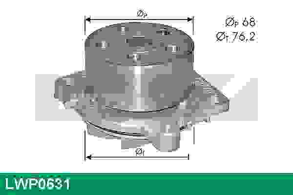 Pompe à eau LUCAS LWP0631