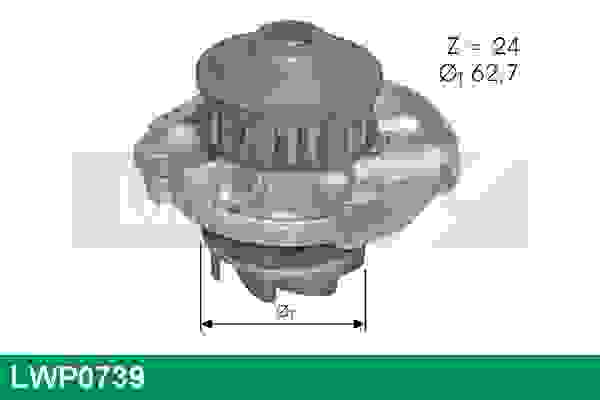 Pompe à eau LUCAS LWP0739