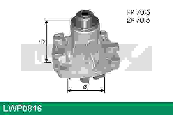 Pompe à eau LUCAS LWP0816
