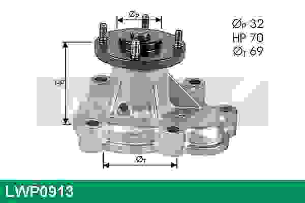 Pompe à eau LUCAS LWP0913