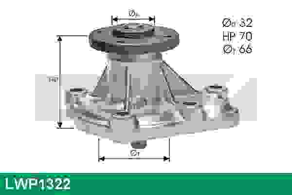 Pompe à eau LUCAS LWP1322
