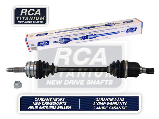 Transmission (cardan) RCA FRANCE KI809AN