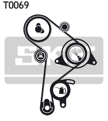 Kit de distribution SKF VKMA 01016