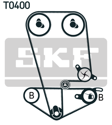 Kit de distribution SKF VKMA 93014