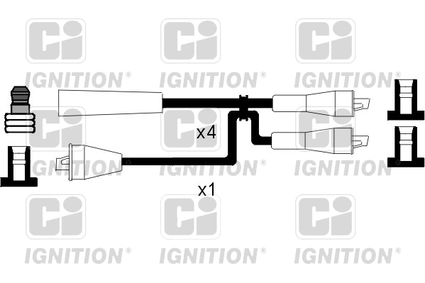 Faisceau d'allumage QUINTON HAZELL XC1013