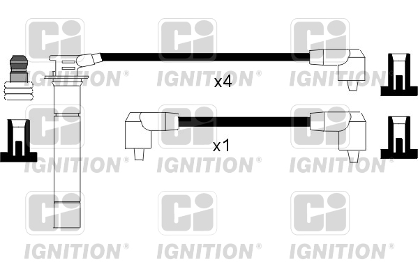 Faisceau d'allumage QUINTON HAZELL XC1050