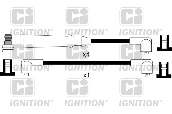 Faisceau d'allumage QUINTON HAZELL XC349