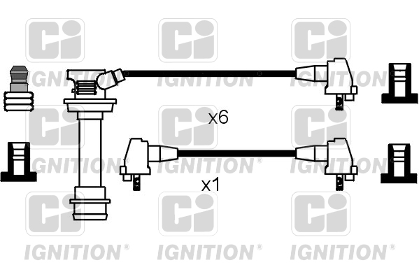 Faisceau d'allumage QUINTON HAZELL XC629