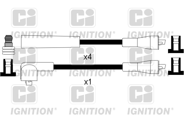 Faisceau d'allumage QUINTON HAZELL XC786