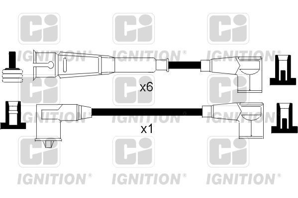 Faisceau d'allumage QUINTON HAZELL XC830