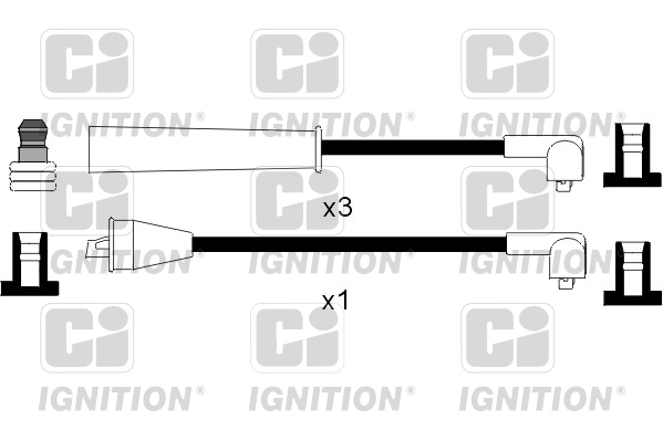 Faisceau d'allumage QUINTON HAZELL XC874