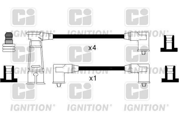 Faisceau d'allumage QUINTON HAZELL XC970