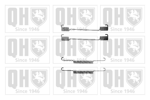 Kit d'accessoires de mâchoire de frein QUINTON HAZELL BFK209