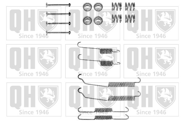 Kit d'accessoires de mâchoire de frein QUINTON HAZELL BFK248