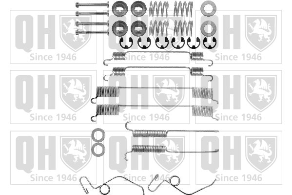 Kit d'accessoires de mâchoire de frein QUINTON HAZELL BFK257