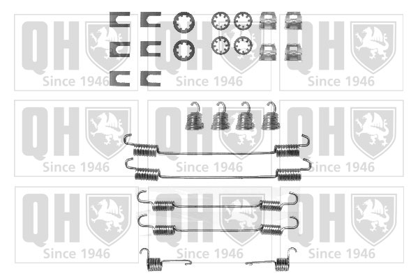 Kit d'accessoires de mâchoire de frein QUINTON HAZELL BFK265